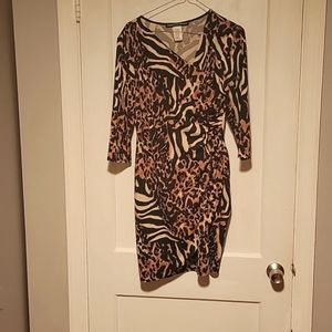 Animal Print Dress